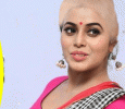 Poorna Tonsures Her Head For Kodi Veeran