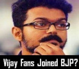 Vijay Fans Joined BJP?