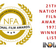 21st National Film Awards Hindi awards on YouTube Channel