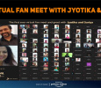 First Virtual Fan Meet – Jyotika And Suriya Create Records