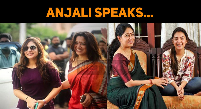 Anjali Speaks About Nazriya!