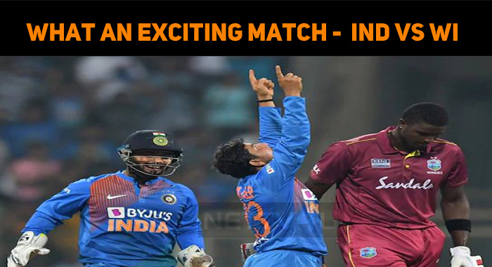 What An Exciting Match! With The Tons India Wins!