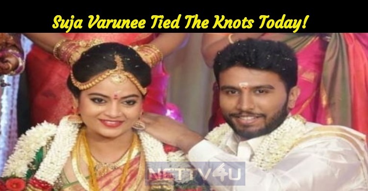 Suja Varunee Ties The Knot Today!