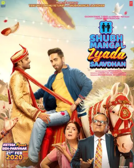 Shubh Mangal Zyada Saavdhan Movie Review