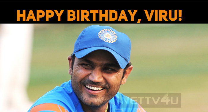 Virender Sehwag Celebrates His Birthday Today!
