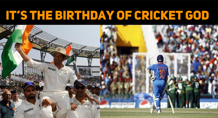 Sachin Celebrates His Birthday Today!