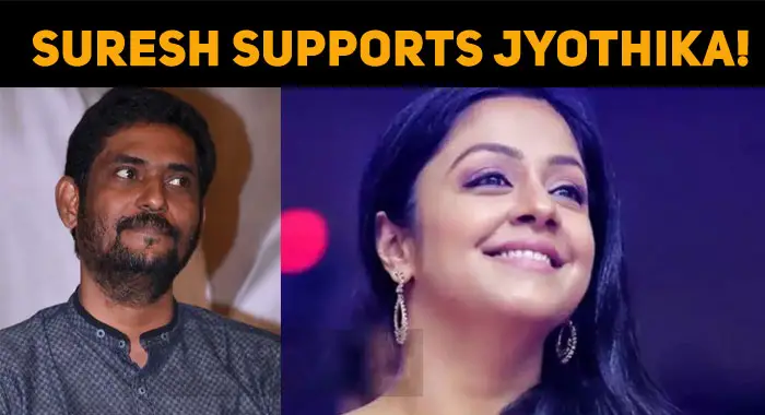 Simbu’s Producer Supports Jyothika!
