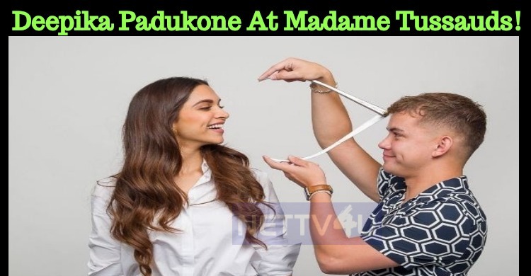 Deepika Padukone At Madame Tussauds!