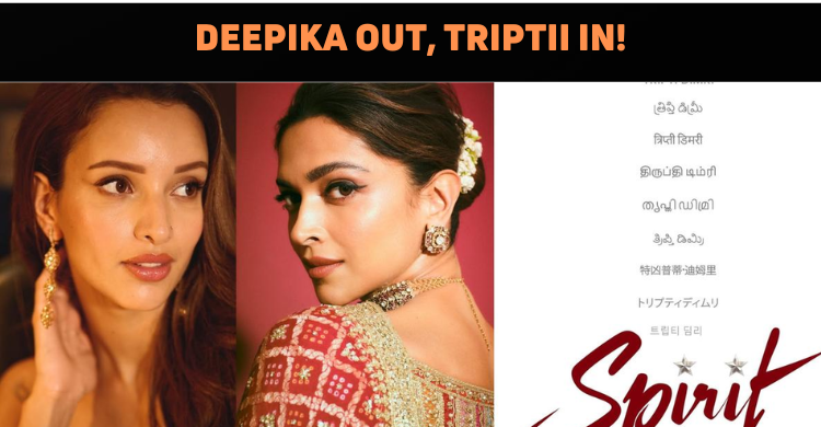 Triptii Dimri Joins Spirit!