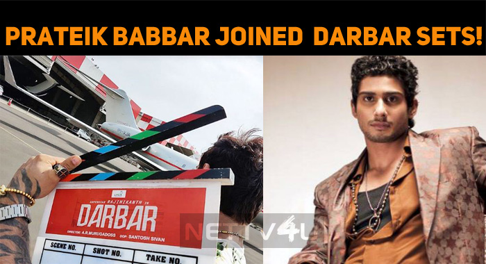 Prateik Babbar Joined  Darbar Sets!