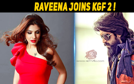 Raveena Joins KGF 2 Star Cast!