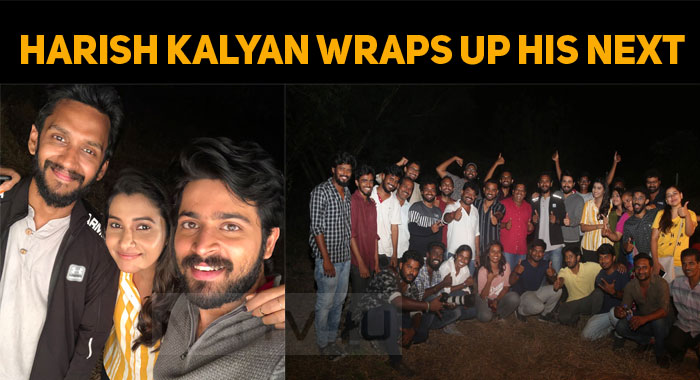 Harish Kalyan Wraps Up His Next!