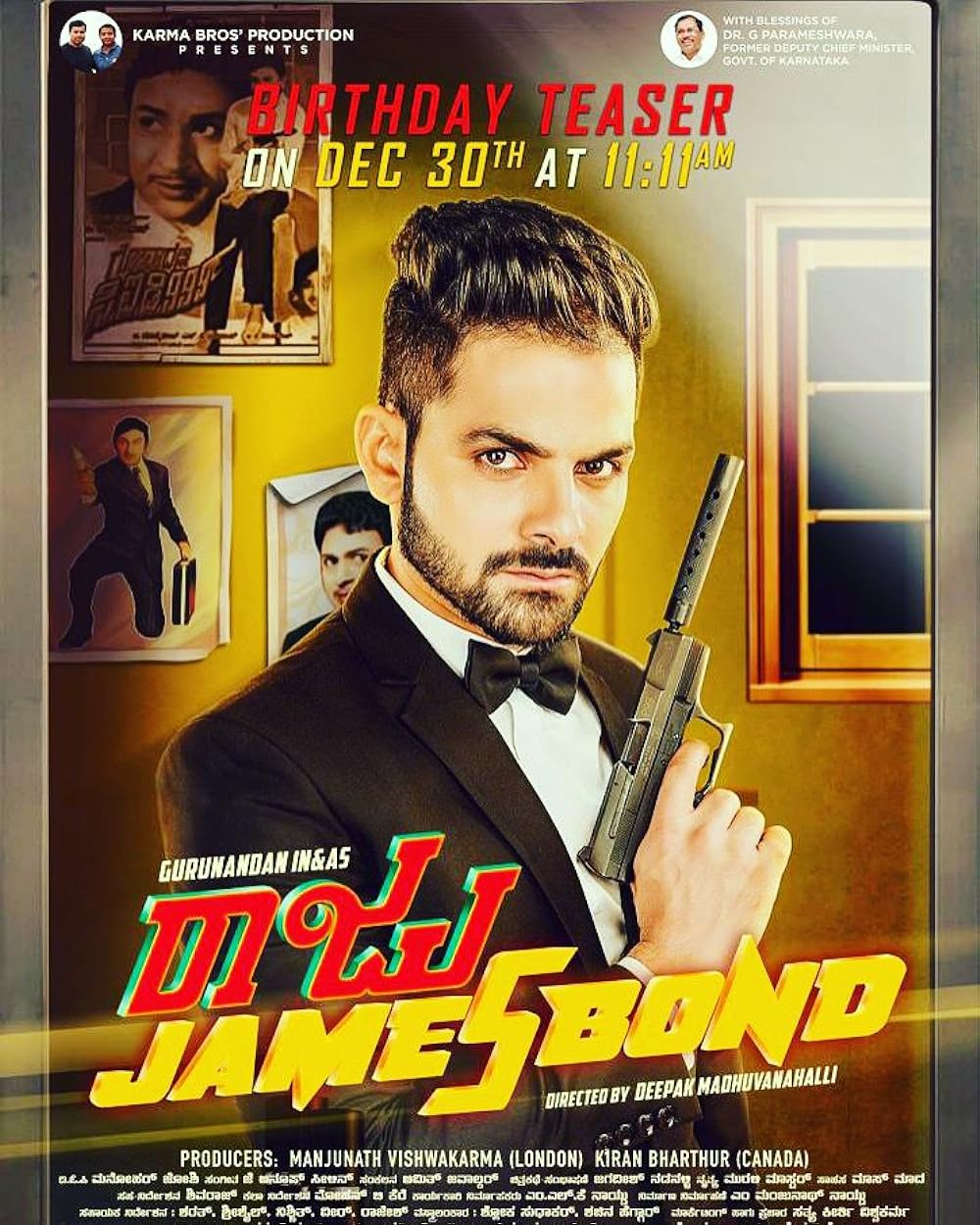 Raju James Bond Movie Review