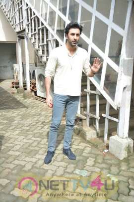 Ranbir Kapoor Spotted At Mehboob Studio In Bandra