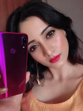 Actress Harshika Poonacha Angelic Images