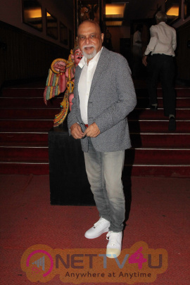 Neville Tuli And Pritish Nandy At Pritish Nandy's Masterclass At Osianama Animal Human Nature Photos