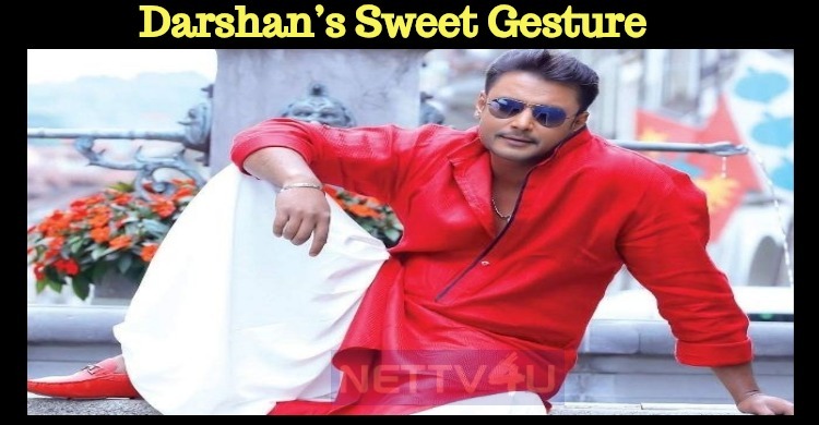 Darshan’s Sweet Gesture For His Friendship!