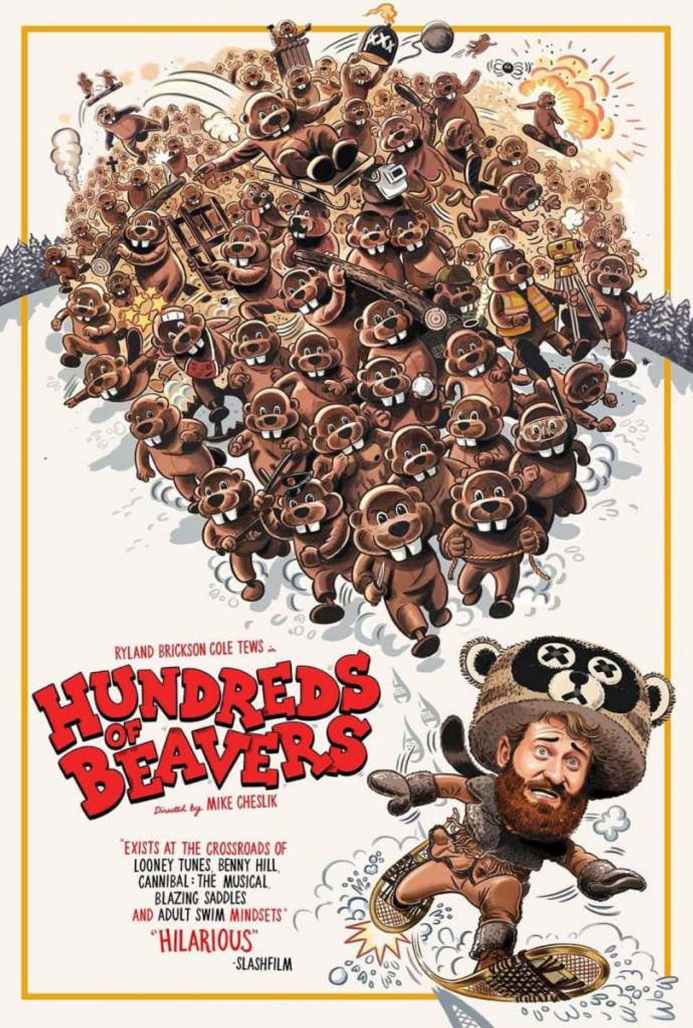 Hundreds Of Beavers Movie Review