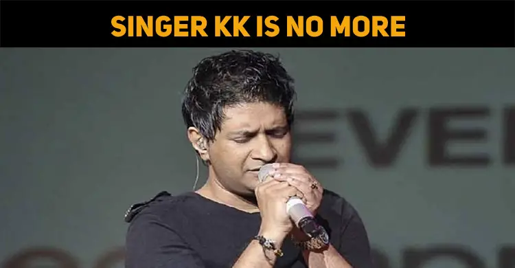 Shocking Death Yet Again! Singer KK Is No More!..