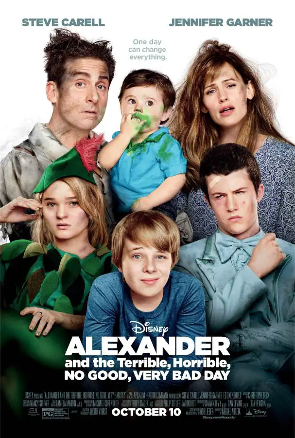 Alexander And The Terrible, Horrible, No Good, Very Bad Day Movie Review