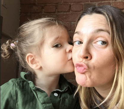 Drew Barrymore On Mother's Day!