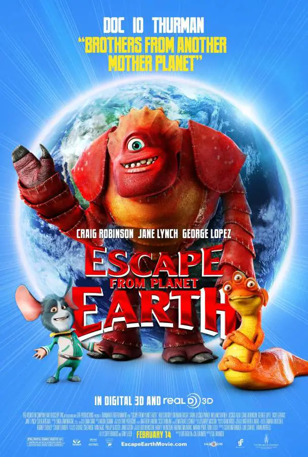 Escape From Planet Earth Movie Review